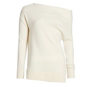 Halston wool cashmere sweater XS